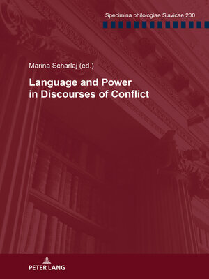 cover image of Language and Power in Discourses of Conflict